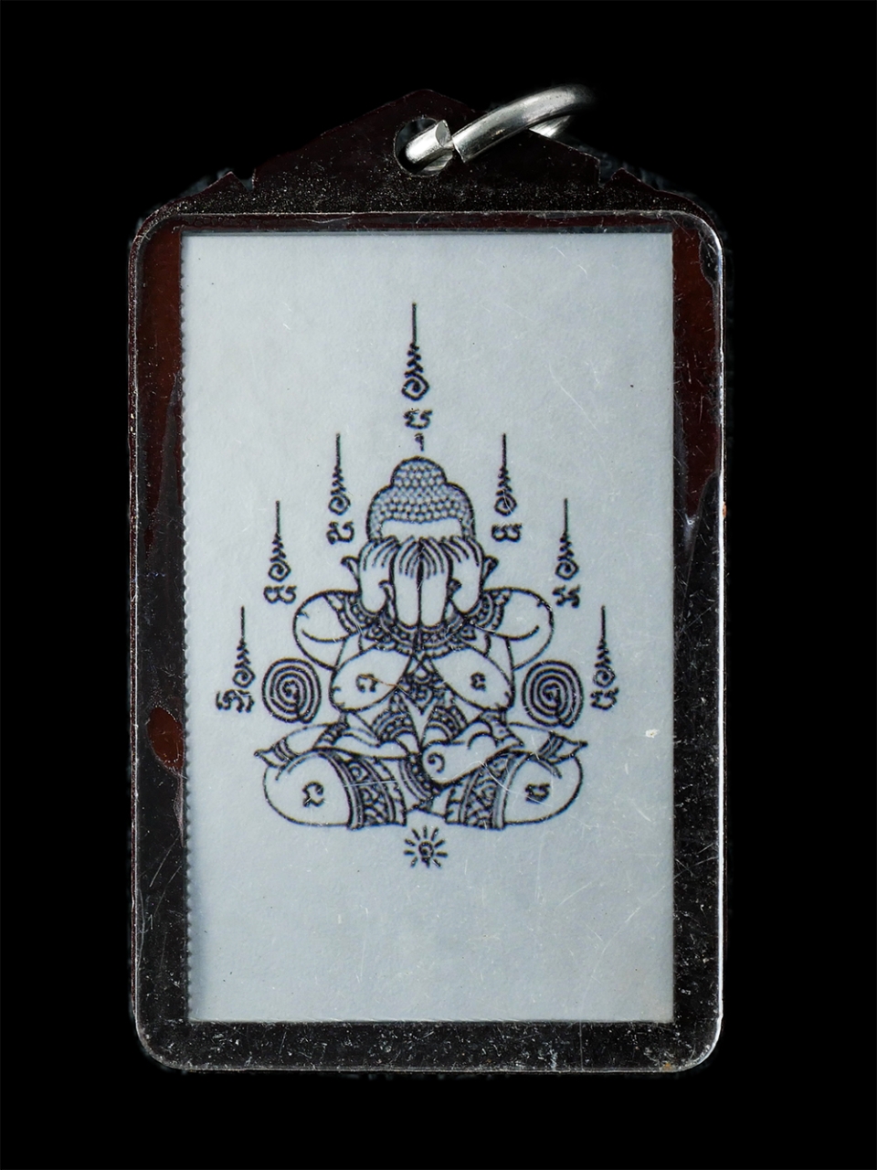 2Sep24 (201)bp.jpg - รูปภาพหลังยันต์หลวงปู่มหาศิลา สิริจันโท(พระราชวัชรธรรมโสภณ) เลื่อนสมณะศักดิ์ 